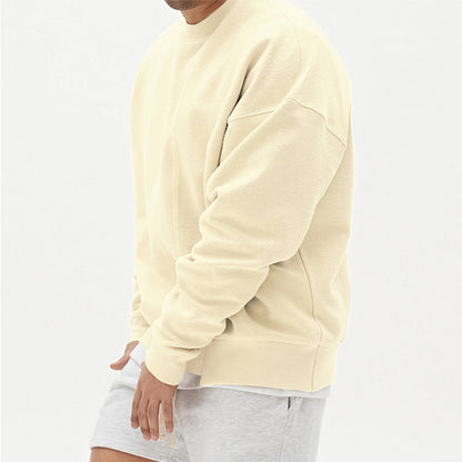 NEW Pullover Round Neck Sweater Loose Men Clothes