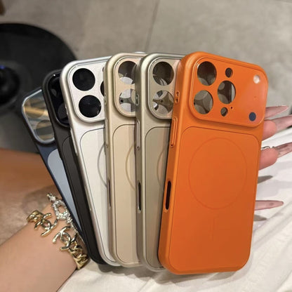 Solid Color All-inclusive Magnetic Phone Case