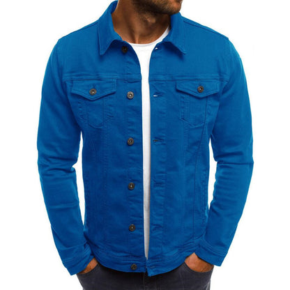 NEW Casual Men Jacket Button Shirt