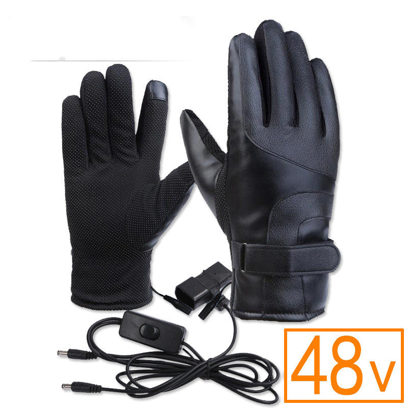 Premium Heated Motorcycle & Electric Bike Gloves – Waterproof, Windproof, Rechargeable