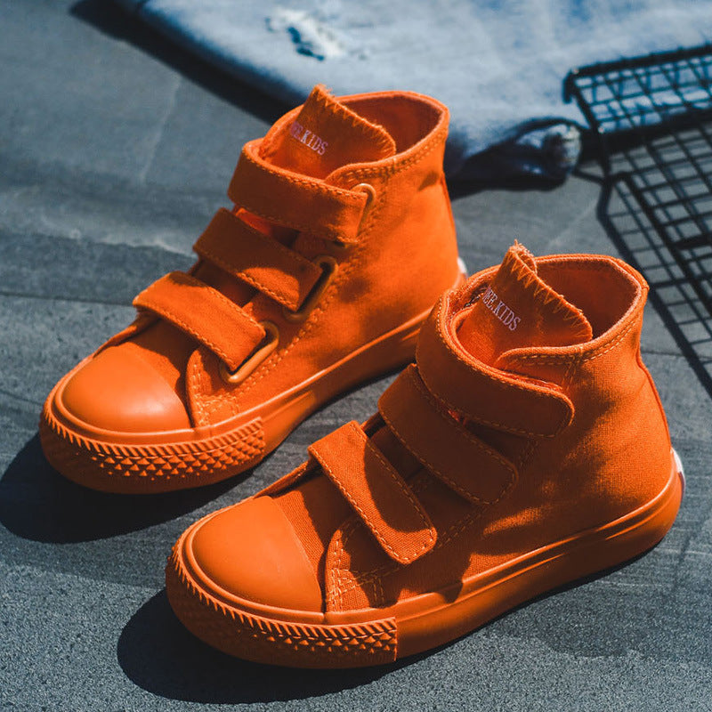 Colorful canvas shoes