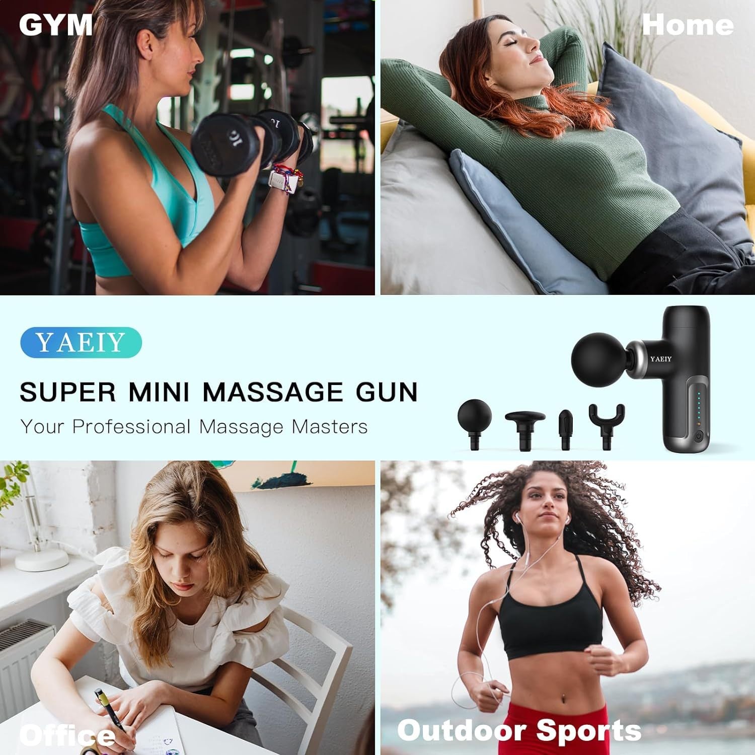 NEW Mini Massage Gun, Portable Massage Gun For Deep Tissue Muscles