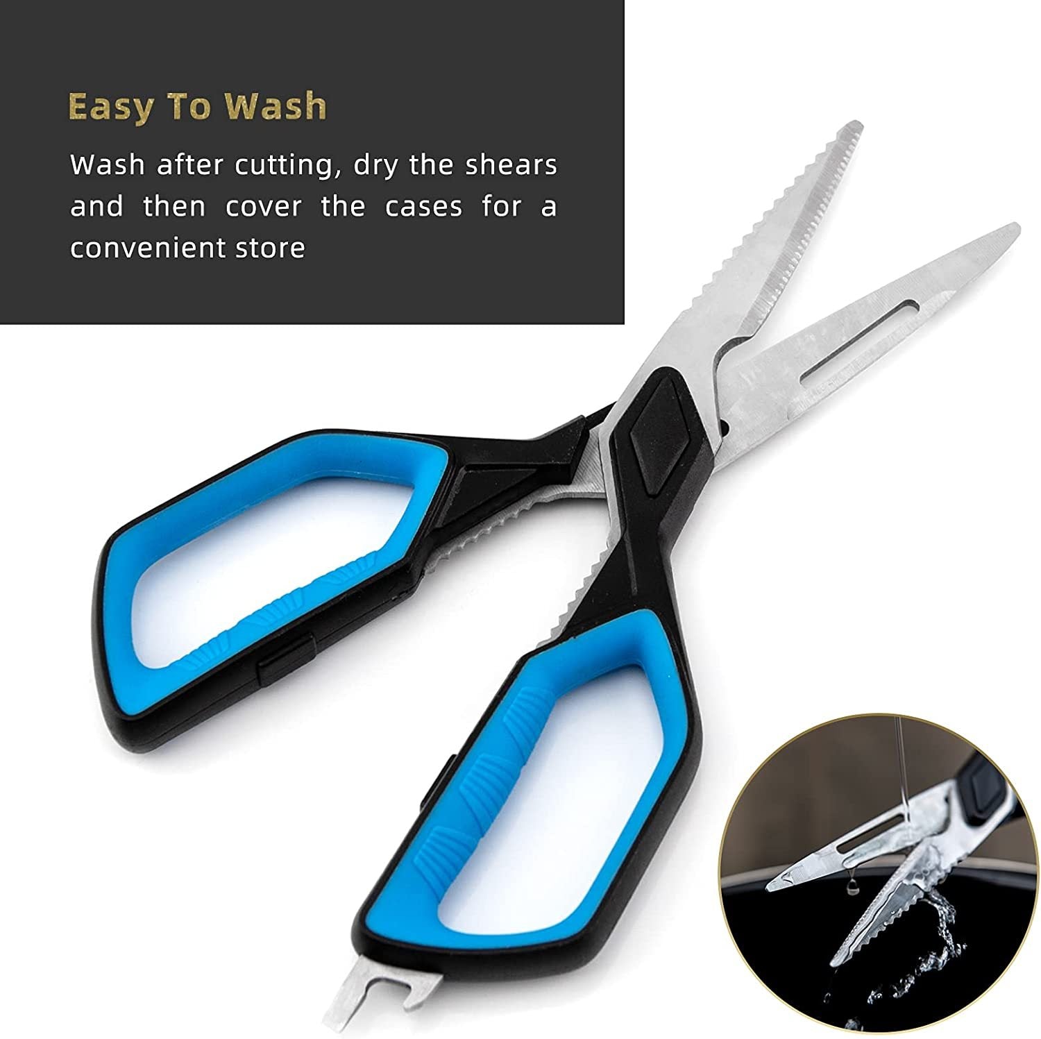 NEW Kitchen Scissors Heavy Duty Stainless Steel Chef Shears Utility Come Apart Food Shears For Chicken Poultry Fish Meat Vegetables
