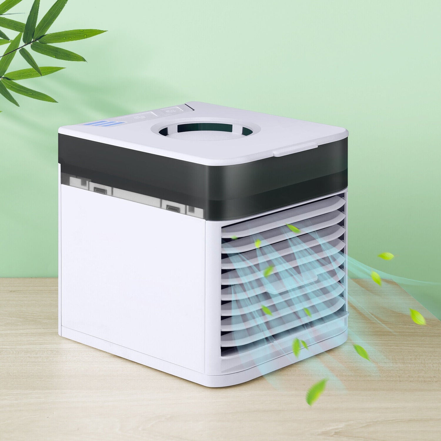 4 In 1 Personal Portable Cooler AC Air Conditioner Unit Air Fan Humidifier 4 In 1 Upgraded Portable Air Conditioner Cooling Fan 3 Speed Home Office Tent - JonaStore