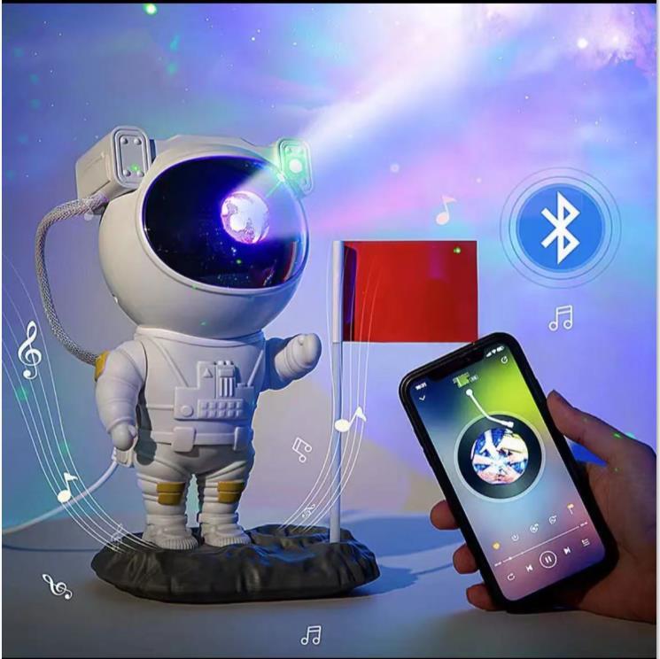 NEW Creative Astronaut Galaxy Starry Sky Projector Nightlight USB Atmospher Bedroom Table Lamp