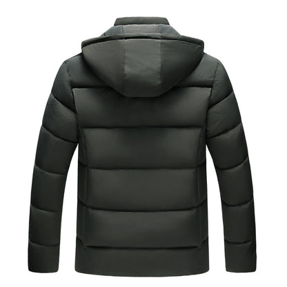 NEW Fashion simple plus velvet thick down jacket