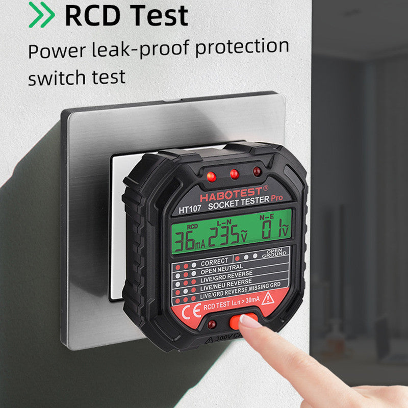 NEW HT107BHT107DHT107E Socket Fault Tester