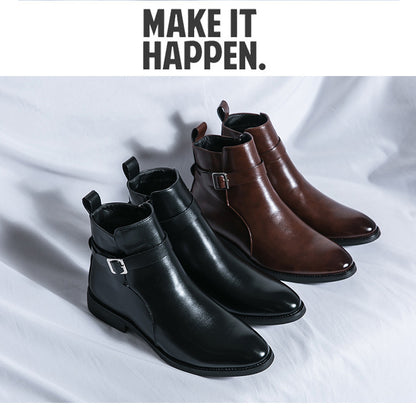 Plus Size Chelsea Boots Men&