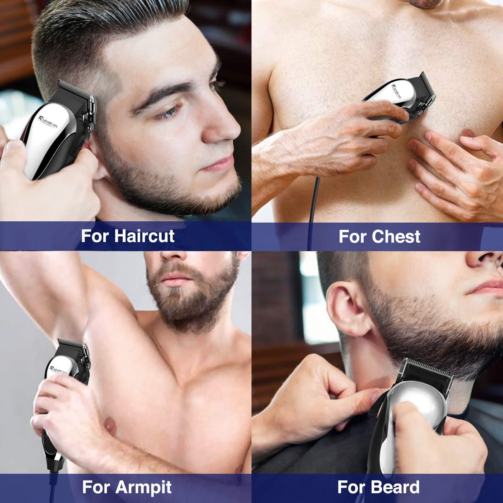 Professional Hair Clippers, Corded Hair Clippers for Men Kids, Strong Motor baber Salon Complete Hair and Beard