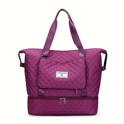 NEW Women Ladies Gym Bag Waterproof Large Weekend Travel Holdall Duffle Bags Luggage