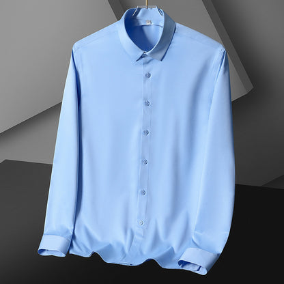 NEW Business High-end Ice Silk Shirt