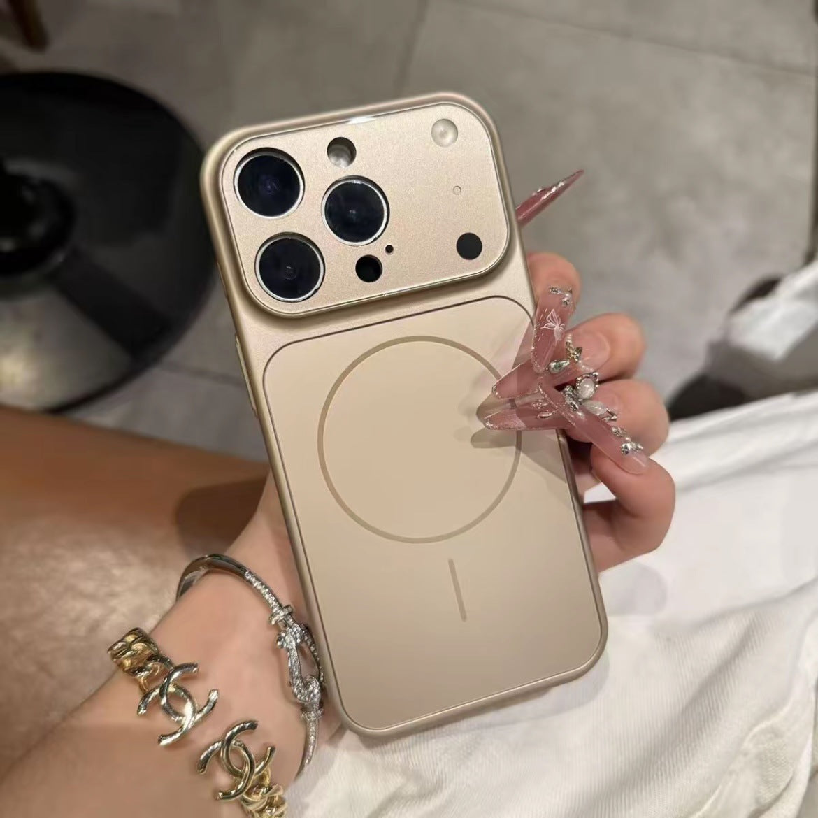 JonaStyle™ Magnetic Shock-Absorbent Phone Case — Minimalist Luxury Series