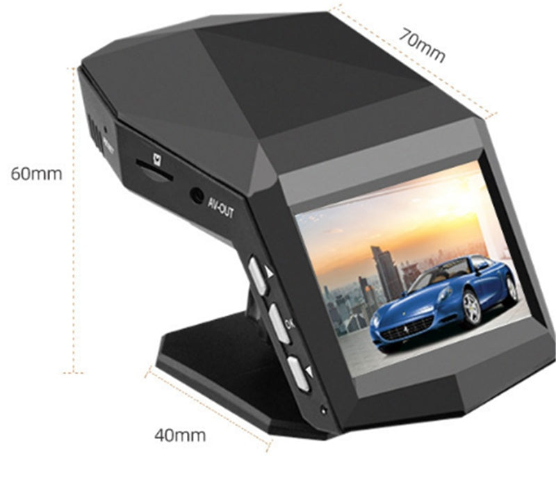 NEW 2 Inch Center Console HD Night Vision 1080 Car Driving Recorder