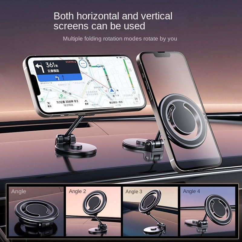 New Car Mount, Magnetic Phone Holder For Car, Hands Free  Car Holder Mount Dash  Mount For Car Fit For 4 13 12 Pro Max Plus Mini MagSafe Case