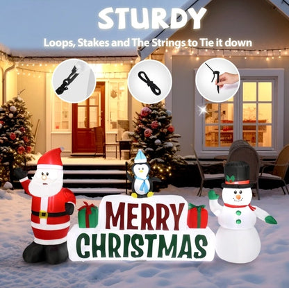 NEW Lighted Christmas Inflatable Decoration