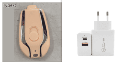 Mini Power Emergency Pod Keychain Charger - Jona store