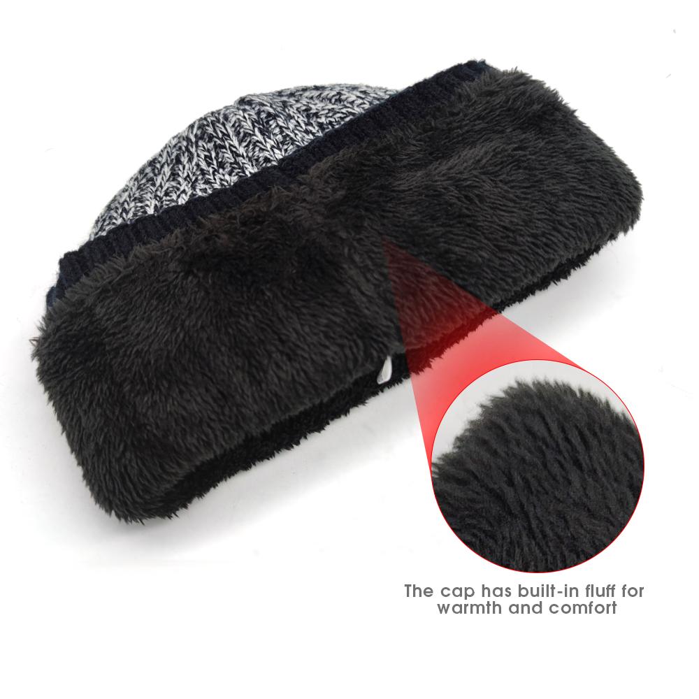 3-Piece Winter Knit Set – Warm Beanie, Long Scarf & Touchscreen Gloves