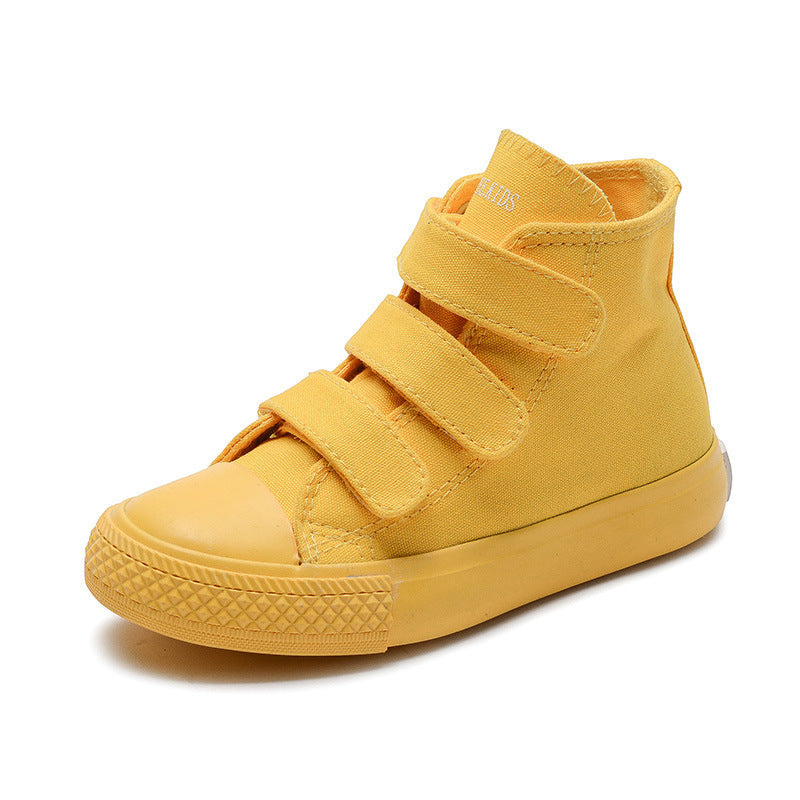 Colorful canvas shoes
