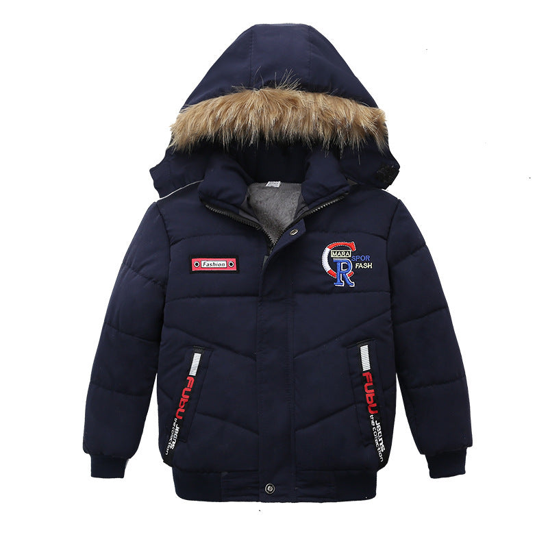 NEW Small And Medium-Sized Boys Cotton-Padded Jackets