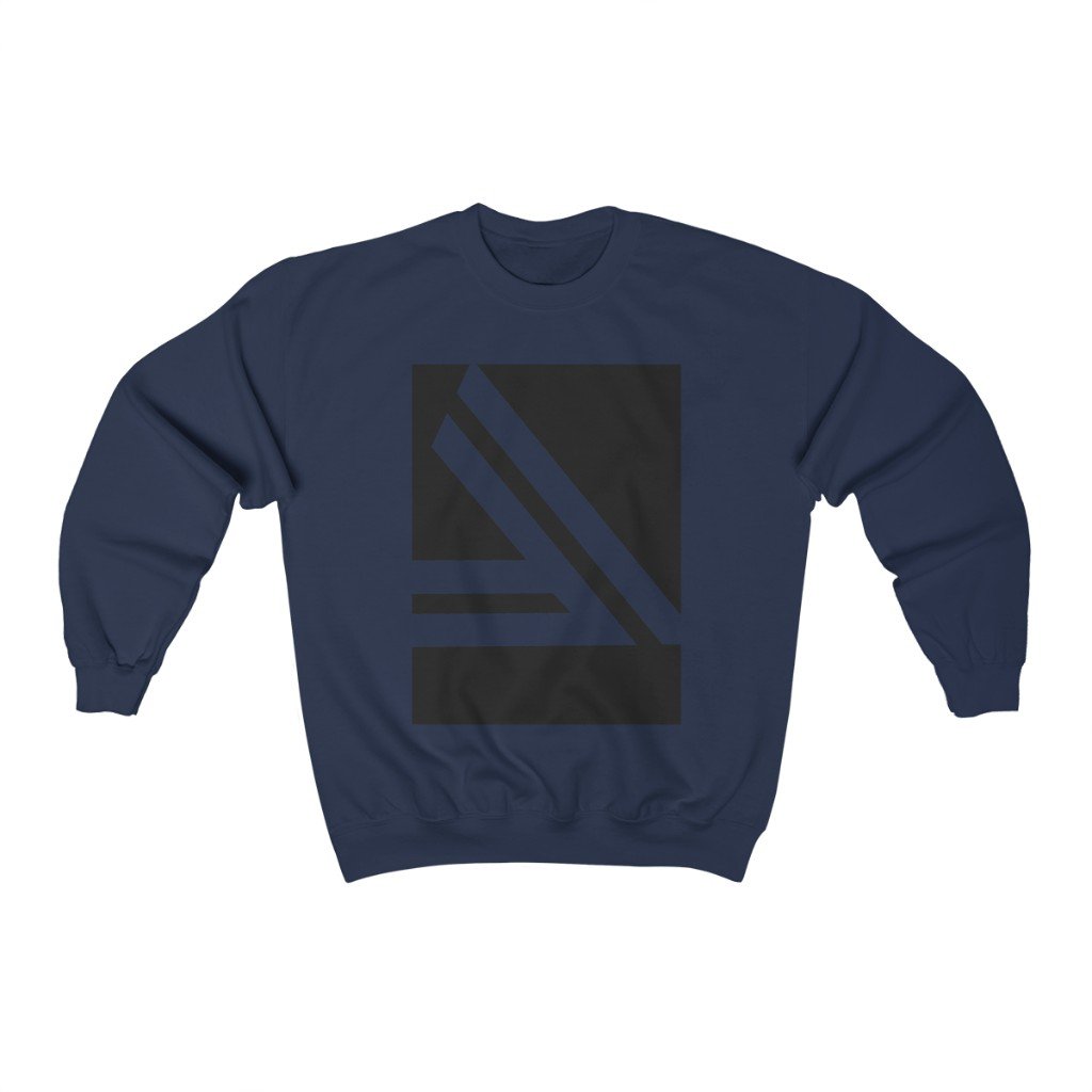 Men’s Graphic Crewneck Sweatshirt – Loose Fit, Soft Cotton-Blend Pullover