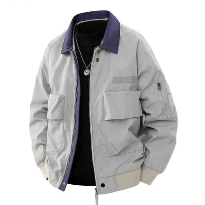 American Baseball Collar Coat Men