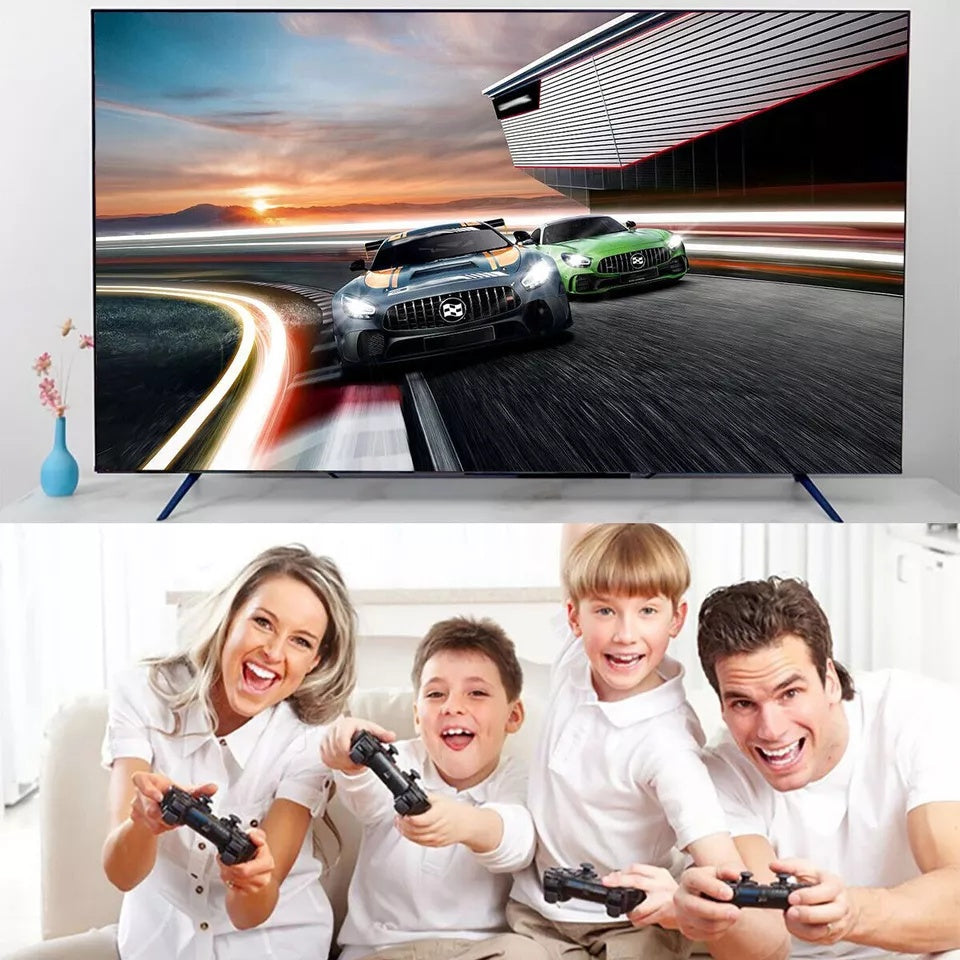 NEW 4K Retro Game Console Plug-Play 20000- Video Game Stick-2x Wireless Controllers