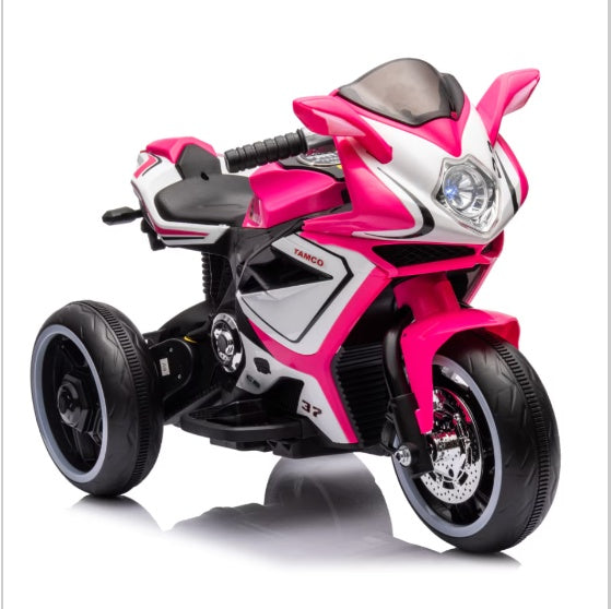 NEW Electric Kids Motorcycle For 3 To 4 Year Old Boys And Girls With Foot Pedal Starter