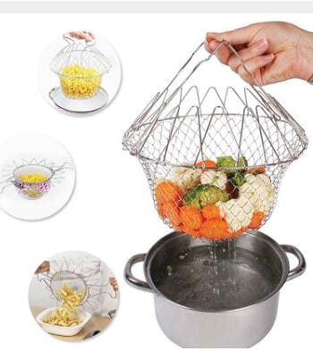 Deep Fry Basket Stainless Steel Multi-function - Jona store