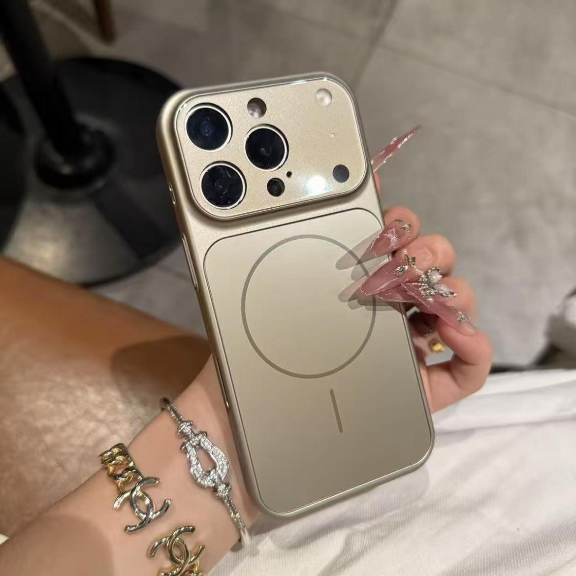 JonaStyle™ Magnetic Shock-Absorbent Phone Case — Minimalist Luxury Series