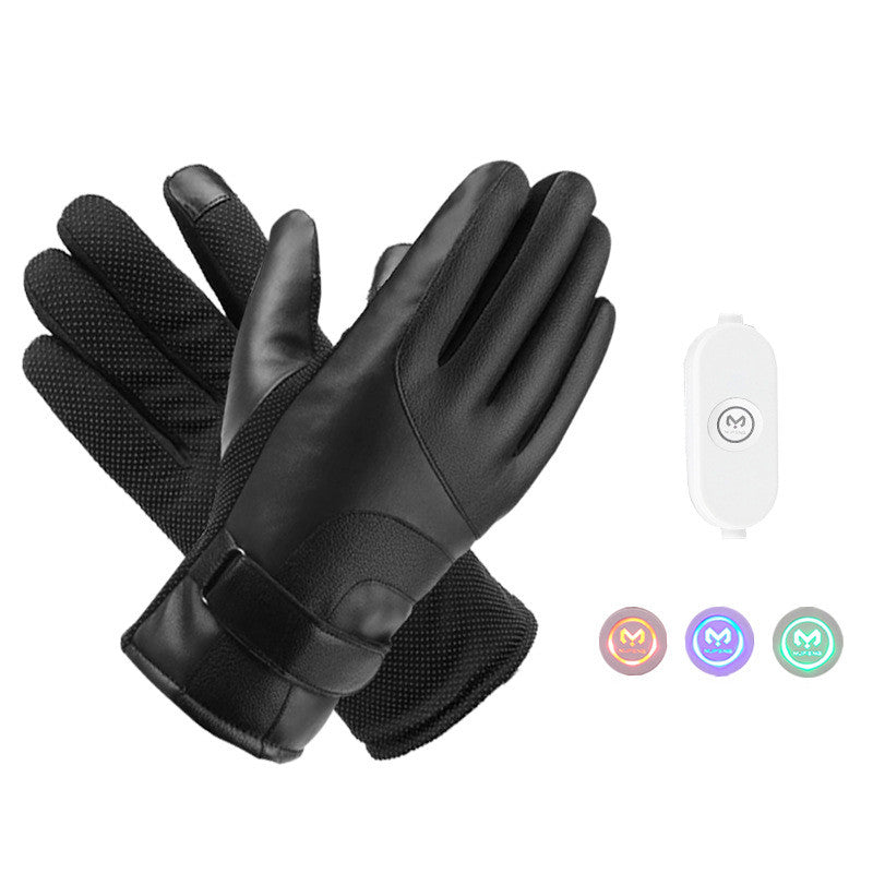 Premium Heated Motorcycle & Electric Bike Gloves – Waterproof, Windproof, Rechargeable