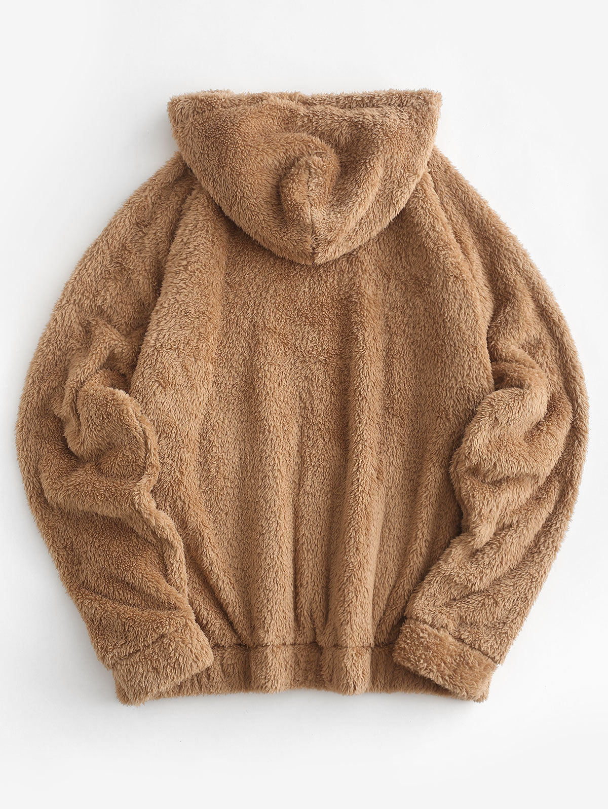 Ear Hooded Warm Fleece Sweatshirt