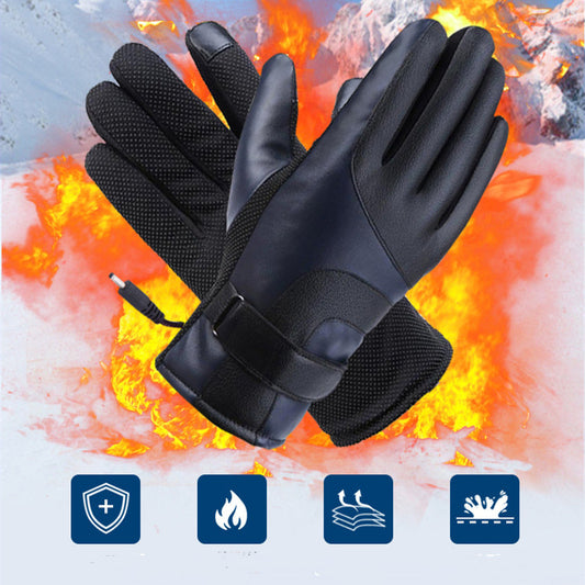 Premium Heated Motorcycle & Electric Bike Gloves – Waterproof, Windproof, Rechargeable