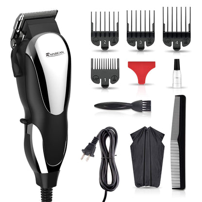 Professional Hair Clippers, Corded Hair Clippers for Men Kids, Strong Motor baber Salon Complete Hair and Beard