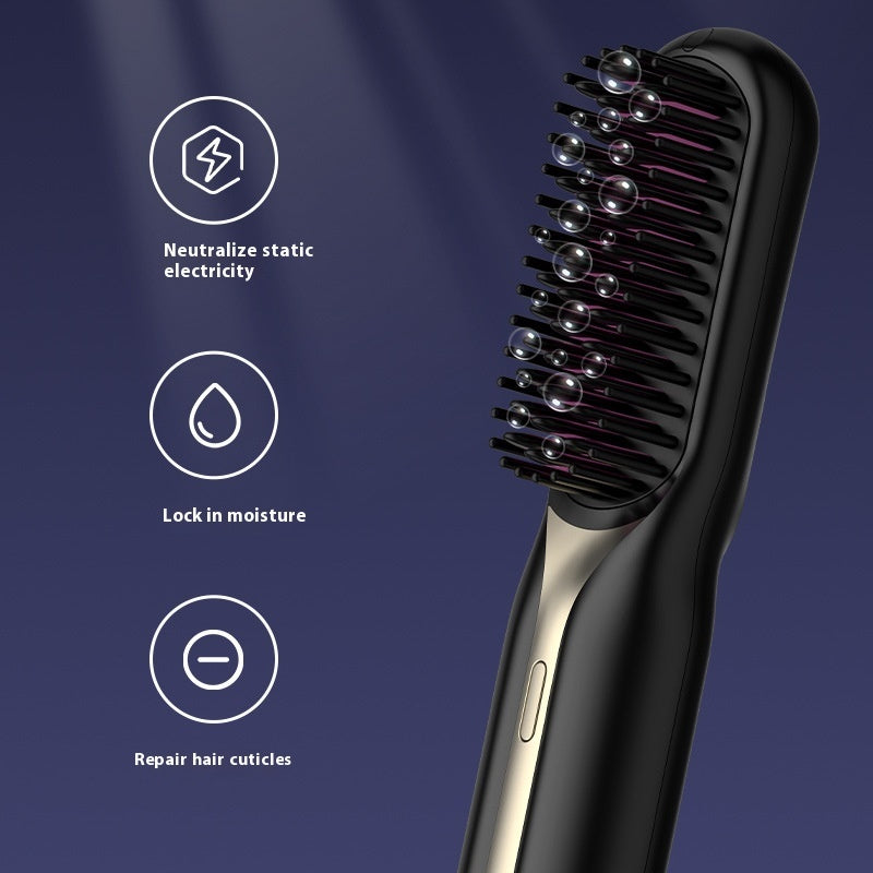 NEW Home Straight Comb Wireless Charging Hair Straighteners