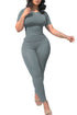 High Waist Tight Trousers Casual Suit - Jona store