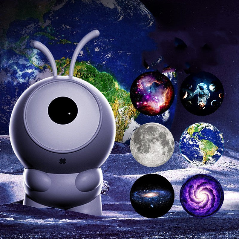 NEW Rechargeable Galaxy Projector Lights 6in1 LED Planetarium Starry Sky Night Lights Rotating Constellation Projector Lamp Decor
