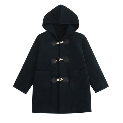 NEW Boy Thickened Woolen Coat