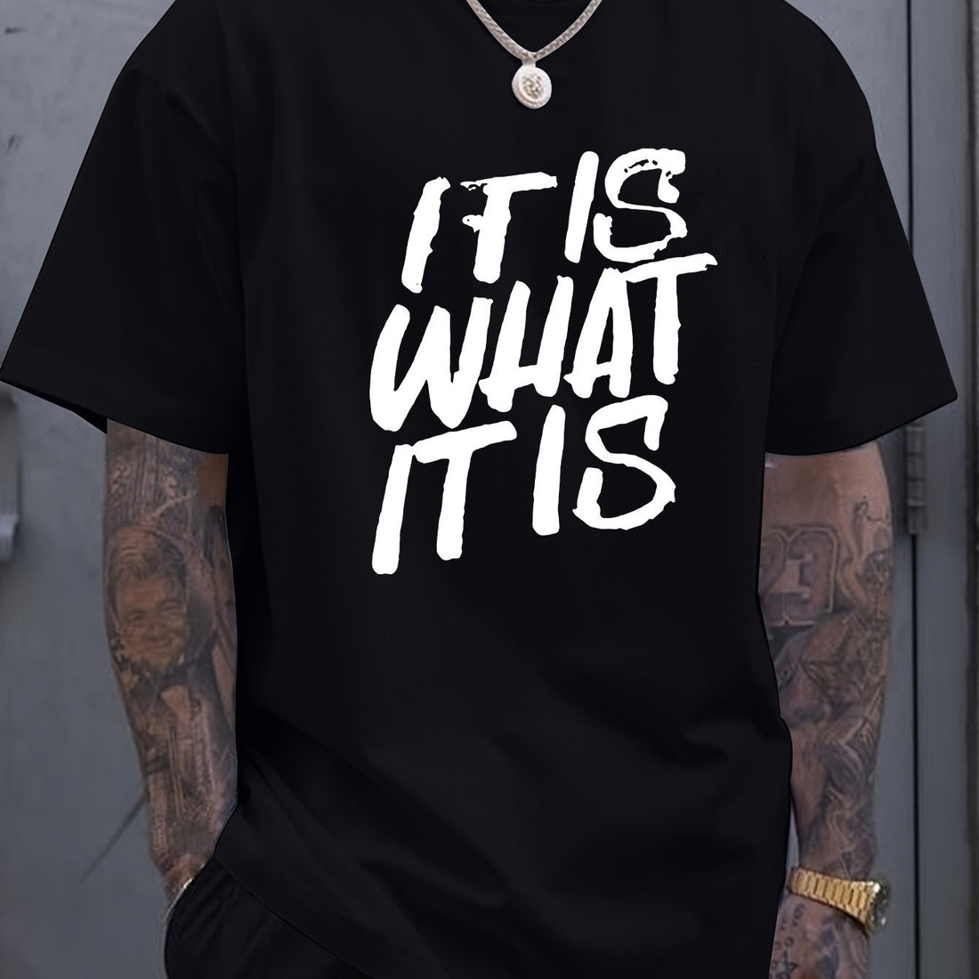 Printed T-shirt, Men&