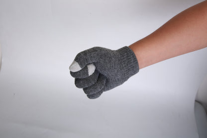 3-in-1 Winter Warm Knitted Hat, Scarf &amp; Touchscreen Gloves Set – Thick Fleece Lined Cold Weather Gear