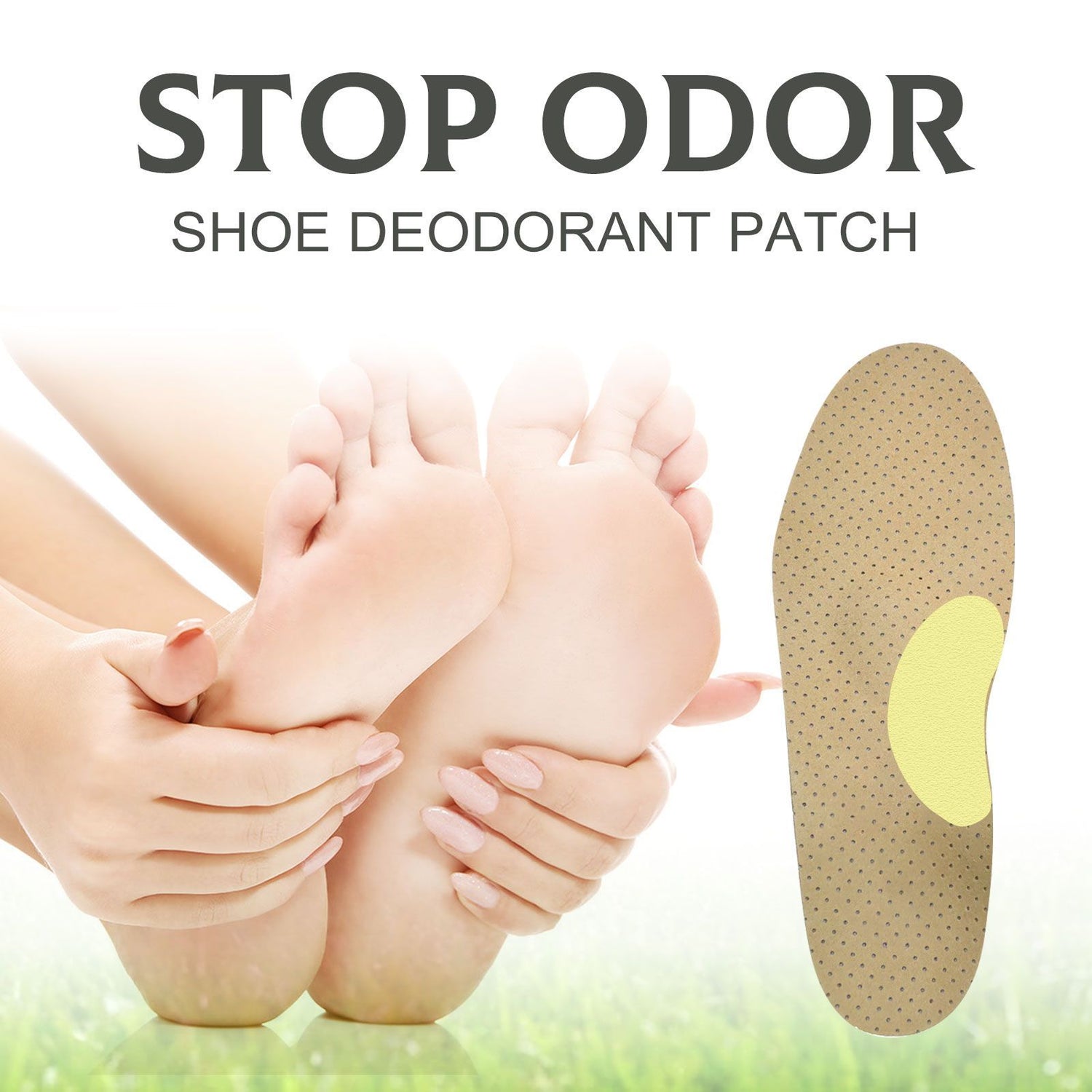 South Moon Shoe Deodorizing Sticker, Shoe Deodorizing,  Odor Absorbing, Foot Sweat Absorbing Insole