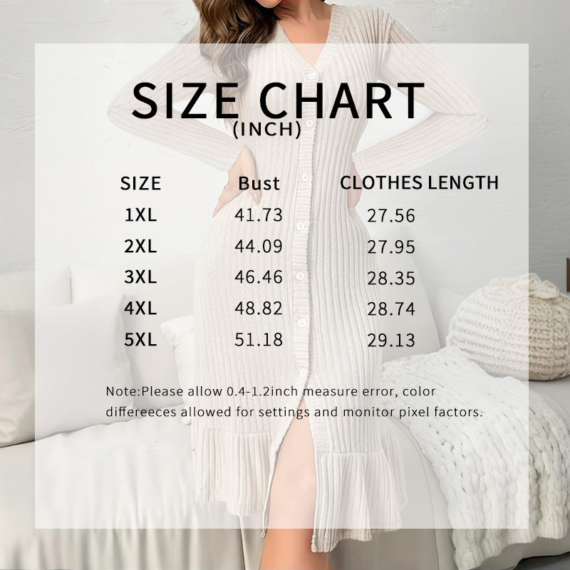 Women's V-Neck Bodycon Midi Dress - 2025 Spring Fall Long Sleeve Button Down Elegant Dress