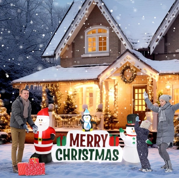 NEW Lighted Christmas Inflatable Decoration