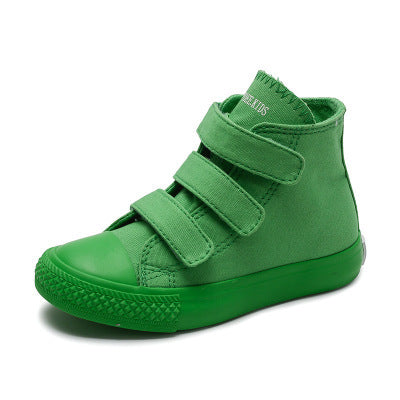 Colorful canvas shoes