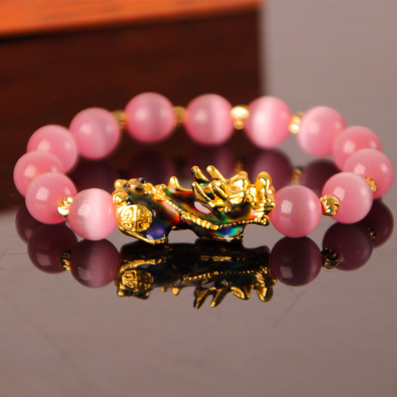 NEW 3D Gold Plated PiXiu Bracelet