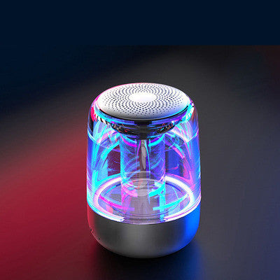 NEW Portable Speakers Bluetooth Column Wireless Bluetooth Speaker Powerful Bass Radio with Variable Color LED Light