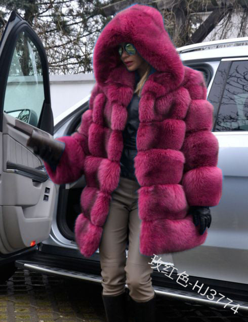 NEW Women Luxury Winter Warm Fluffy Faux Fur Short Coat Jacket