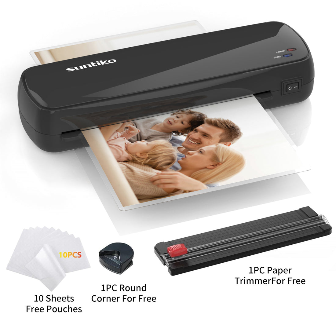 NEW Laminator Machine,It Has Quick Warm Up, Fast Laminating Documentation And Photos, Increases Their Long Term Color Preservation. Suitable For Family, Office And School,A4.A5.A6 Size