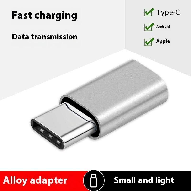 Micro Interface Mobile Phone Lighting To Typec Converter