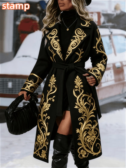 Fashionable Casual Long Coat