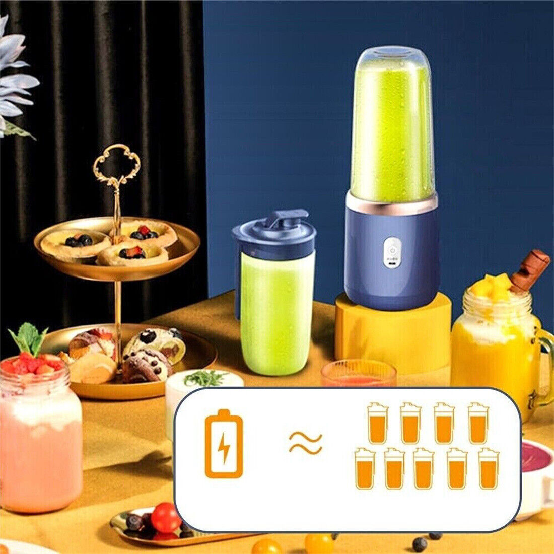 New Electric Mini Juice Maker Portable Blender Smoothie Juicer Fruit Machine